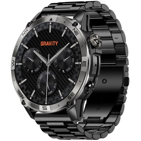Smartwatch Gravity GT46-1 - Sportowy Zegarek Outdoorowy