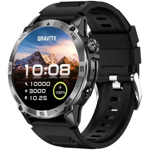 Smartwatch Gravity GT46-1 - Sportowy Zegarek Outdoorowy