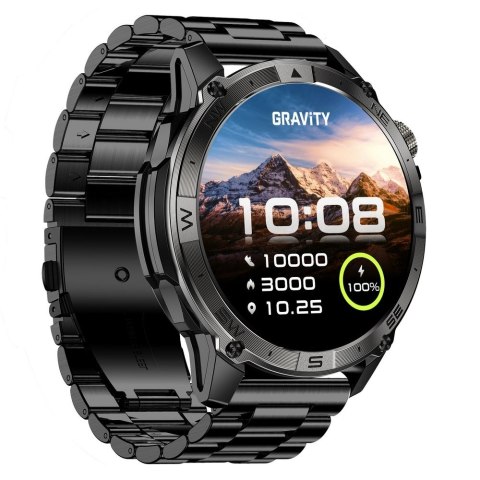 Smartwatch Gravity GT46-1 - Sportowy Zegarek Outdoorowy