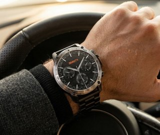 Smartwatch Gravity GT46-4 Czarny z paskiem i bransoletą