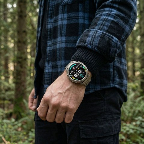 Smartwatch Gravity GT42-3 Grafitowy z Bransoletą