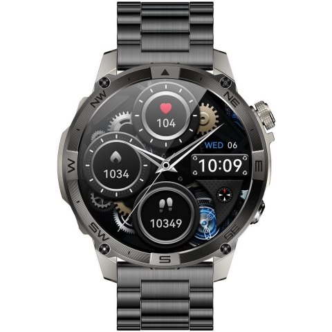 Smartwatch Gravity GT46-3 Grafitowy - Pasek i Bransoleta