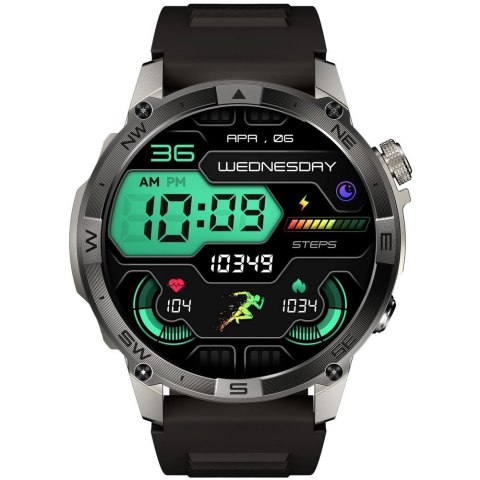 Smartwatch Gravity GT46-3 Grafitowy - Pasek i Bransoleta