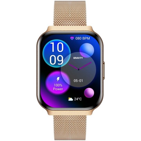 Smartwatch Gravity GT44-1 Różowe Złoto + Pasek i Bransoleta