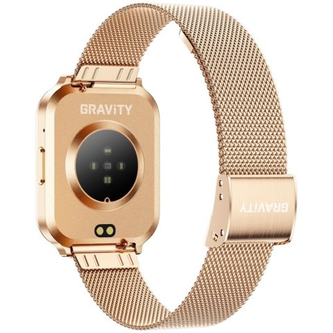 Smartwatch Gravity GT44-1 Różowe Złoto + Pasek i Bransoleta