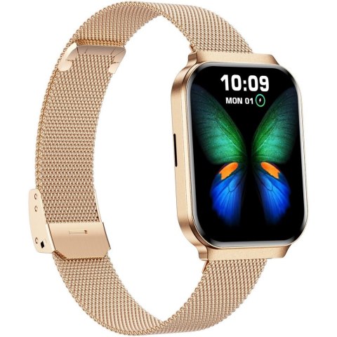 Smartwatch Gravity GT44-2 Różowe Złoto + Pasek i Bransoleta