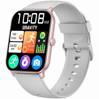 Damski Smartwatch Gravity GT36-2 Różowe Złoto i Szarość