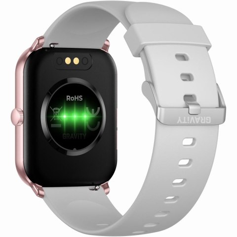 Damski Smartwatch Gravity GT36-2 Różowe Złoto i Szarość