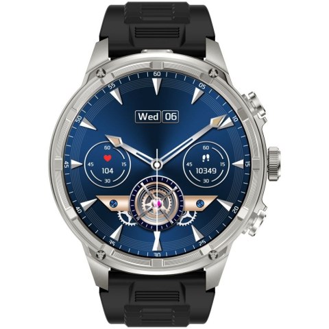 Smartwatch Gravity GT41-3 Srebrny - Zestaw Pasek + Bransoleta