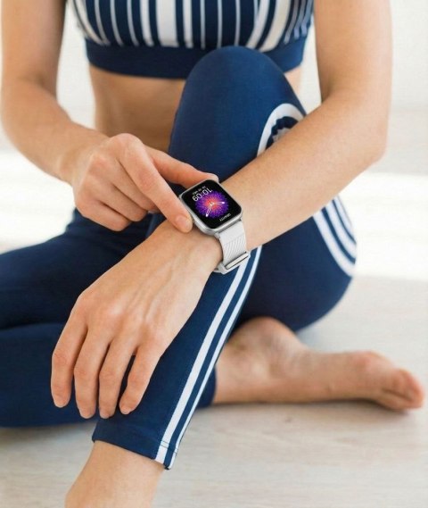 Damski Smartwatch Gravity GT43-2 Srebrny - Pasek i Bransoleta