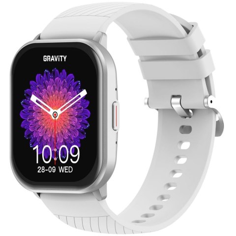 Damski Smartwatch Gravity GT43-2 Srebrny - Pasek i Bransoleta