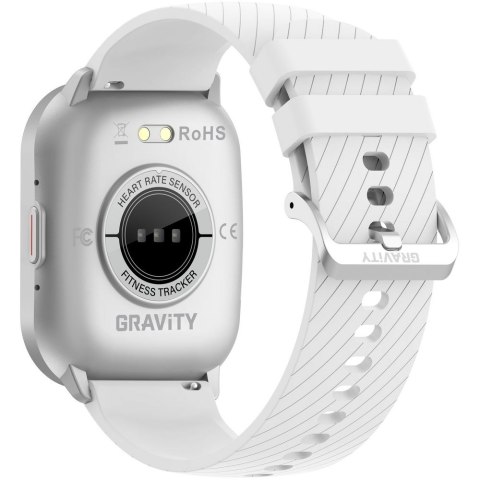 Damski Smartwatch Gravity GT43-2 Srebrny - Pasek i Bransoleta