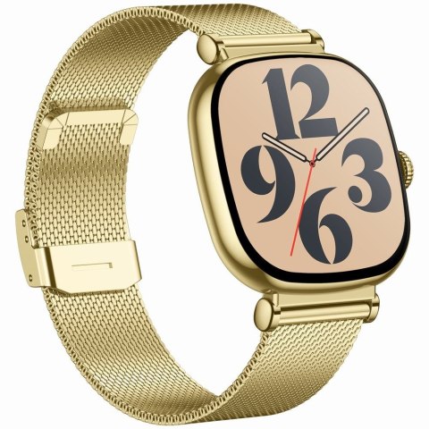 Smartwatch damski Gravity GT32-1 Złoty + Bransoleta i Pasek