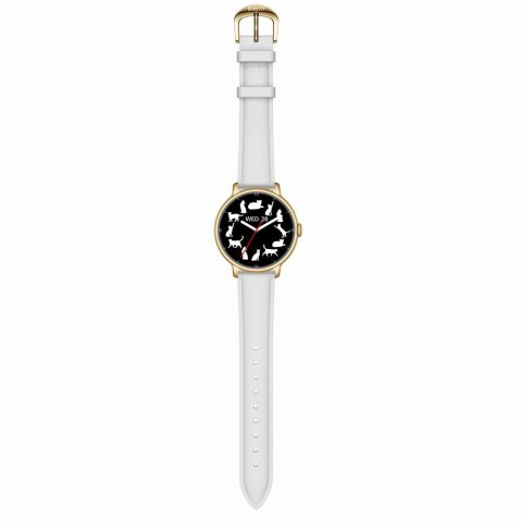 Smartwatch damski Gravity GT33-2 Złoty + Bransoleta i Pasek