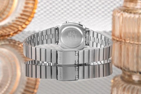 Zegarek Damski Casio Vintage LA670WEA-7EF Srebrny