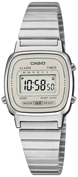 Damski Zegarek CASIO Vintage LA670WEA-8AEF - Retro Elegancja