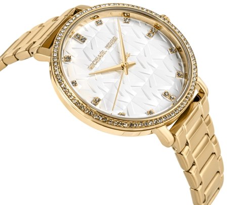 Zegarek Damski Michael Kors Pyper MK4919 Złoty z Kryształkami