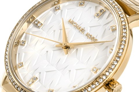 Zegarek Damski Michael Kors Pyper MK4919 Złoty z Kryształkami