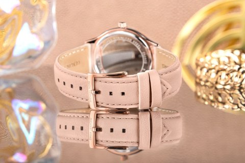 Zegarek Damski Michael Kors Slim Runway MK7545 w kolorze różowego złota