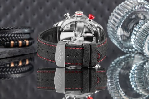Zegarek Męski Atlantic Grand Prix Chrono 55463.41.65 + BOX