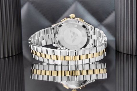 Zegarek Męski Emporio Armani Dario Chronograph AR80084SET + BOX