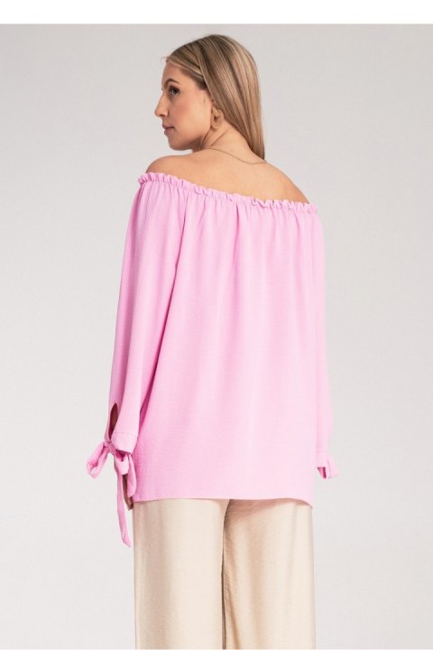 Bluzka Model M1133 Pink - Figl