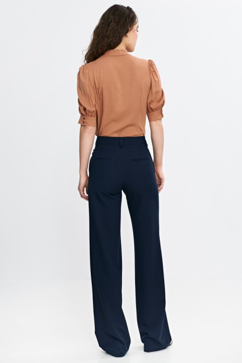 Bluzka z wiązaniem pod szyją B189 Carmel - Nife