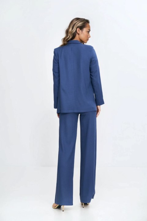 Marynarka z rayonu w kolorze cobaltowym