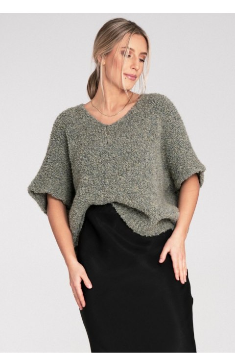 Sweter Damski Model M1109 Green - Figl