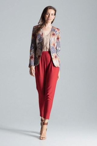 Elegancki żakiet damski w modnym wzorze