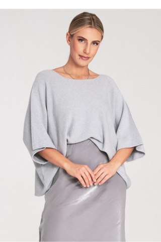 Sweter Damski Model M1102 Grey - Figl