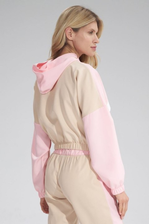 Bluza Damska Model M757 Beige/Pink - Figl