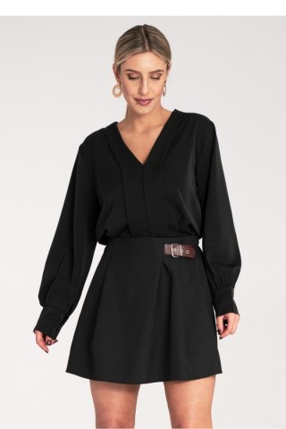 Bluzka Model M1135 Black - Figl