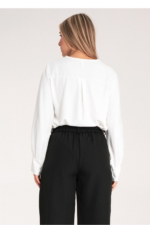 Bluzka Model M1135 White - Figl