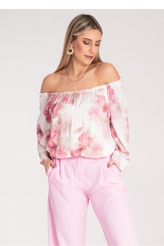 Bluzka Model M1142 Pink - Figl