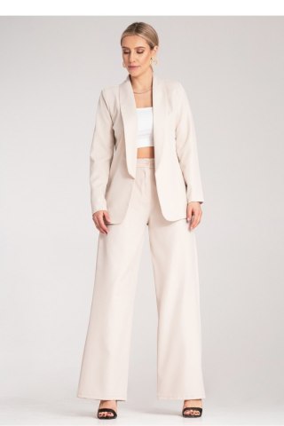 Żakiet damski w kolorze jasnobeżowym