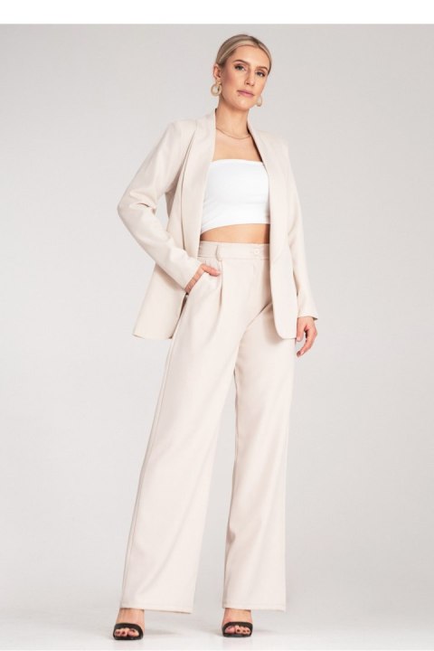 Żakiet damski w kolorze jasnobeżowym