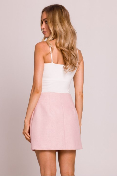 Spódnica Model MOE854 Brzoskwinia - Moe