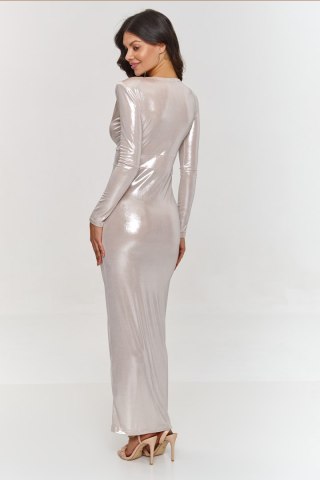 Sukienka Model M886 Light Beige - Makadamia