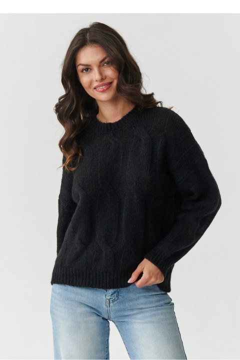 Sweter Damski Model S169 Black - Makadamia