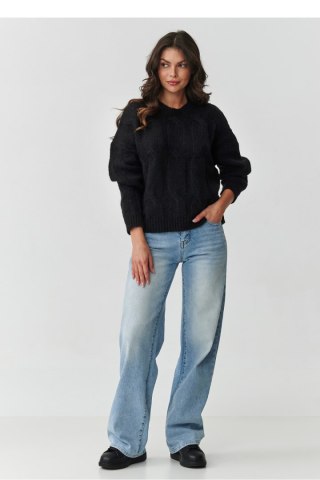 Sweter Damski Model S169 Black - Makadamia