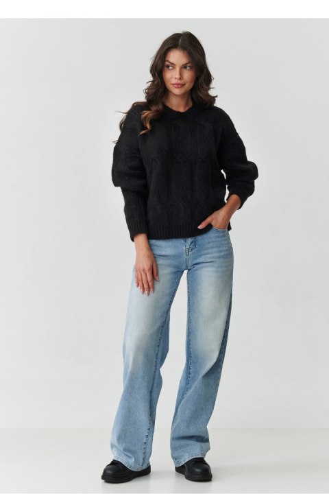 Sweter Damski Model S169 Black - Makadamia