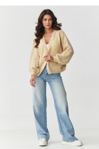 Sweter Kardigan Model S170 Beige - Makadamia