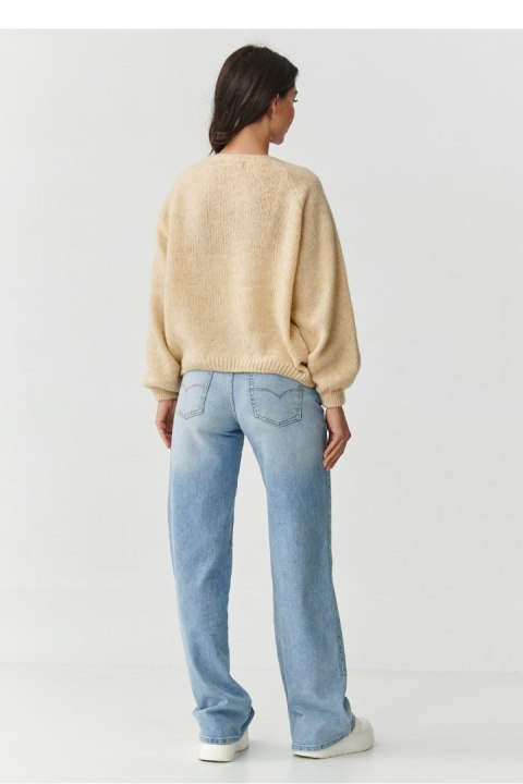 Sweter Kardigan Model S170 Beige - Makadamia