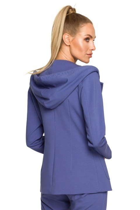 Stylowy żakiet damski w kolorze indygo