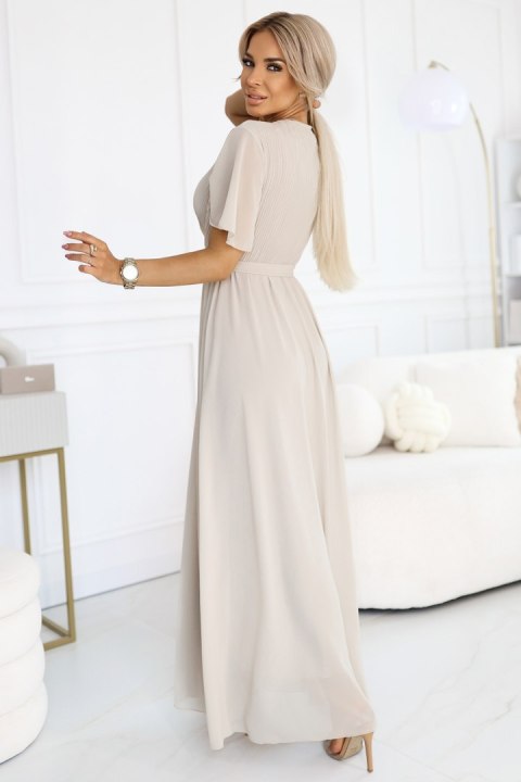 Sukienka Model 545-3 Beige - Numoco