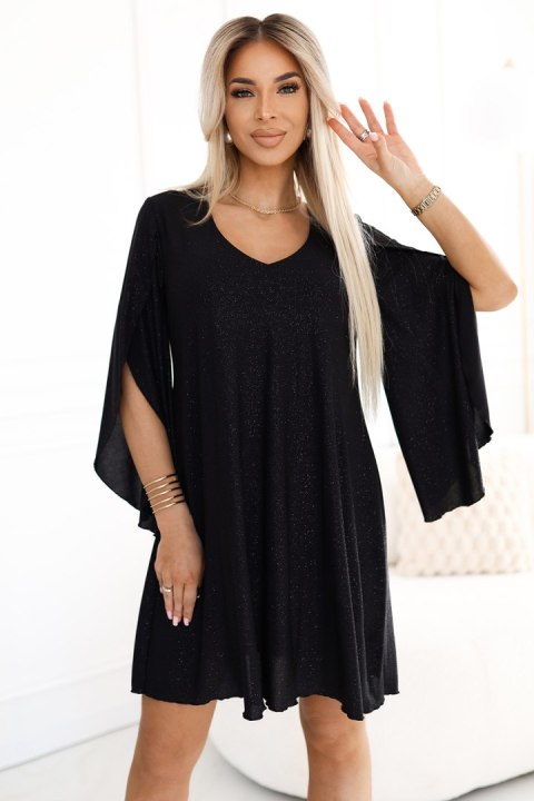 Sukienka Model Livia 597-1 Black Brokat - Numoco